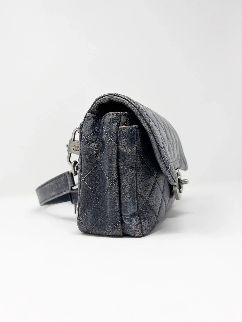 CHANEL Double Carry Small Flap Waist-Crossbody Bag